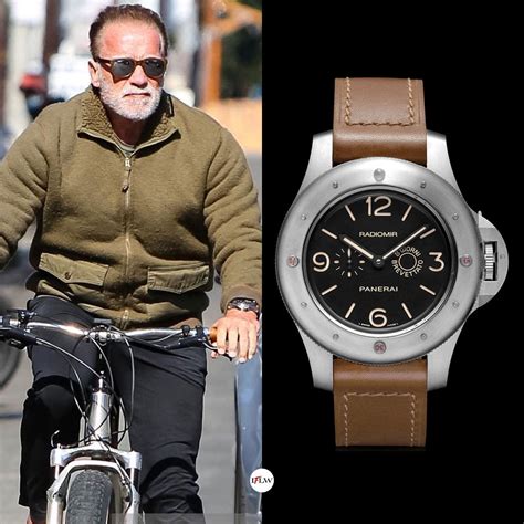 arnold schwarzenegger panerai|arnold schwarzenegger military tank watch.